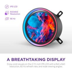Система жидкостного охлаждения NZXT Kraken Elite RGB 280mm AIO Фото 7