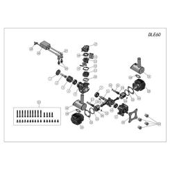 Двигатель для дрона DLE 60 Фото 3