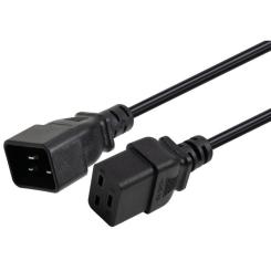 Кабель питания Vinga C19 to C20 1.8m 1.5mm2 copper Фото 2