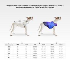 Курточка для животных WAUDOG Clothes Накидка Блоки S Фото 1