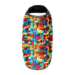 Курточка для животных WAUDOG Clothes Накидка Блоки S Фото 2