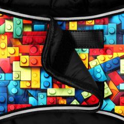 Курточка для животных WAUDOG Clothes Накидка Блоки S Фото 3