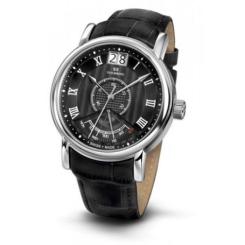 Наручные часы Seculus 4506.3.7003 black, ss, black leather Фото