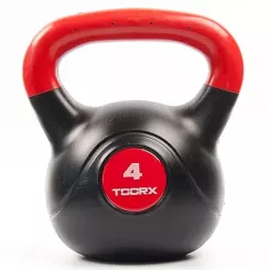 Гиря Toorx PVC 4 кг Black/Orange (KRP-4) Фото
