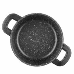 Кастрюля Ardesto Gemini Anzio, 1.2л, алюміній, чорний Фото 4