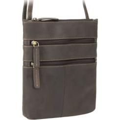 Сумка Visconti 18606 Slim Bag Oil Brown Фото 1