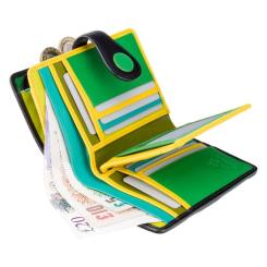 Кошелек Visconti P1 Saturn c RFID Lily Pad Фото 3