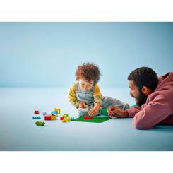 Конструктор LEGO DUPLO Classic Зеленая строительная пластина Фото 3