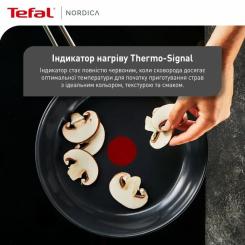 Сковорода Tefal Nordica, 24см, нержавіюча сталь Фото 5