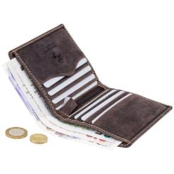 Кошелек Visconti 705 Arrow Oil Brown Фото 3