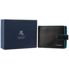 Кошелек Visconti ALP93 Morgex Black Фото 7