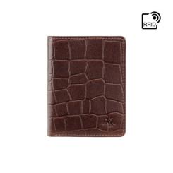 Кошелек Visconti CR91 Caiman c RFID Brown Фото
