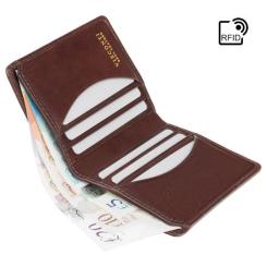 Кошелек Visconti CR91 Caiman c RFID Brown Фото 3
