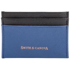 Кардхолдер Smith & Canova 26827 Devere Navy-Black Фото