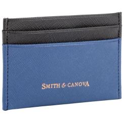 Кардхолдер Smith & Canova 26827 Devere Navy-Black Фото 1