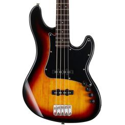 Бас-гитара Cort GB34JJ 3 Tone Sunburst Фото 1