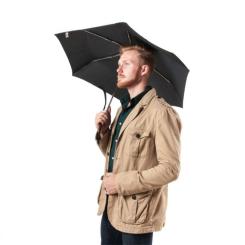 Зонт Fulton Miniflat-1 L339 Black Фото 1