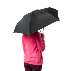 Зонт Fulton Miniflat-1 L339 Black Фото 4