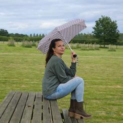 Зонт Fulton L501-041611 Tiny-2 Flower Check Фото 5