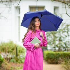 Зонт Fulton L710-037386 Open & Close Superslim-1 Navy Фото 1