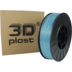 Пластик для 3D-принтера 3Dplast PETG 1.75мм, 0.85кг, transparent blue Фото