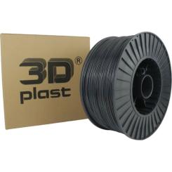Пластик для 3D-принтера 3Dplast PETG 1.75мм, 3кг, gray graphit Фото