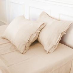 Постельное белье MirSon Лен Natural Linen Amalia 143х210х2 Фото 4