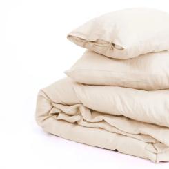 Постельное белье MirSon Лен Natural Linen Amalia 143х210х2 Фото 6