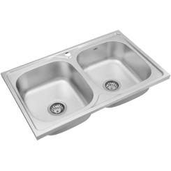 Мойка кухонная Kroner Satin-5080Z08180N Фото 1