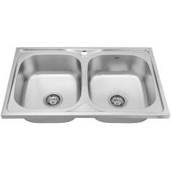 Мойка кухонная Kroner Satin-5080Z08180N Фото 2