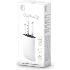Набор ножей Bergner Naturally з підставкою, 4 предмети Фото 6
