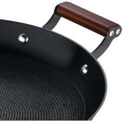 Сковорода MasterPro Odin-гриль чавунна, 32 см, кругла Фото 2