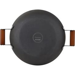 Сковорода MasterPro Odin-гриль чавунна, 32 см, кругла Фото 4