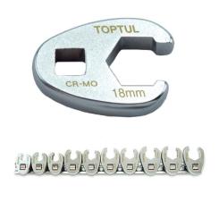 Ключ Toptul розрізний односторонній 3/8" 10шт 10-19мм Фото