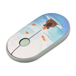 Мышка 2E MF300 CAPYBARATANGERINE Silent Wireless/Bluetooth Фото 4