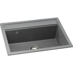 Мойка кухонная GRANADO ARTES grafito з сифоном Фото 1