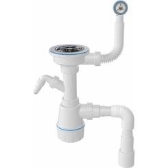 Мойка кухонная GRANADO ARTES grafito з сифоном Фото 5