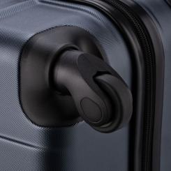 Чемодан Wenger Amplar, мала, пластик, 4 колеса, синя Фото 10