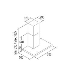 Вытяжка кухонная Cata Legend 700 x Фото 1