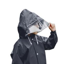 Дождевик детский Kite Naruto, M 130-145 см Сірий Фото 2