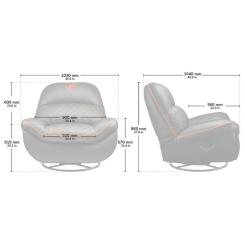 Кресло игровое Cougar Overlord Фото 11