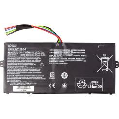 Аккумулятор для ноутбука PowerPlant ACER Switch 3 SW312-31P (AP16L5J) 7.7V 4670mAh Фото