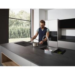 Смеситель Hansgrohe Aquno Select M81 , 22 см, хром Фото 1