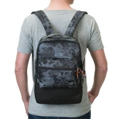 Рюкзак туристический Pacsafe Slingsafe LX350 backpack чорний-камуфляжний Фото 2