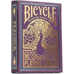 Карты игральные Bicycle Peacock (purple) Фото