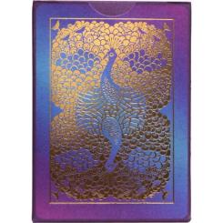 Карты игральные Bicycle Peacock (purple) Фото 1