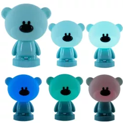 Ночник Kite Світильник LED з акумулятором Bear, блакитний Фото 3
