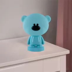 Ночник Kite Світильник LED з акумулятором Bear, блакитний Фото 4