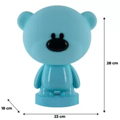 Ночник Kite Світильник LED з акумулятором Bear, блакитний Фото 5