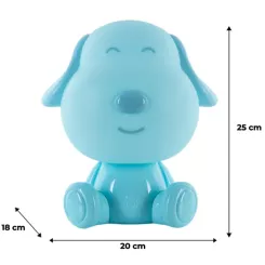 Ночник Kite Світильник LED з акумулятором Doggy, блакитний Фото 5